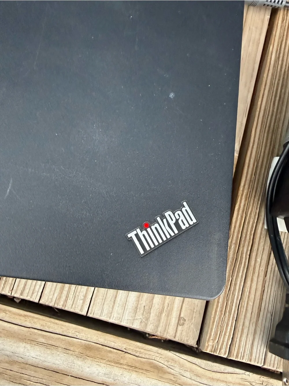 Lenovo ThinkPad Laptop in Black with Power Adapter & Soft Case